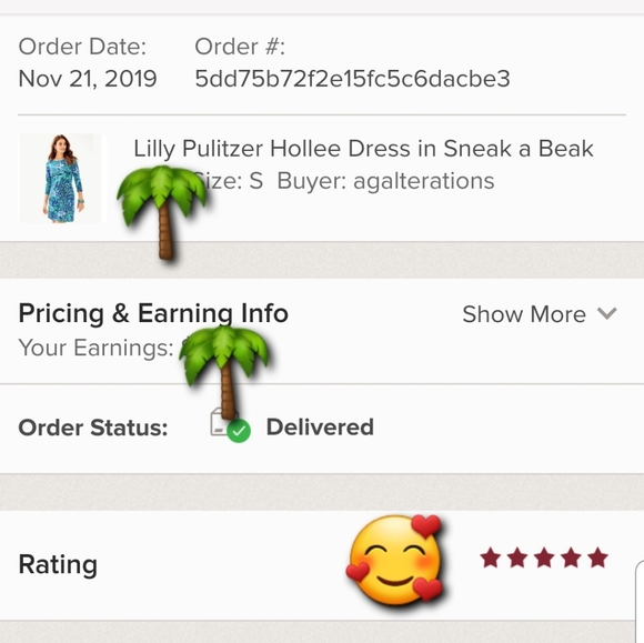 🌴 Lilly Pulitzer XS Hollee Dress in Sneak a Beak - Picture 2 of 6